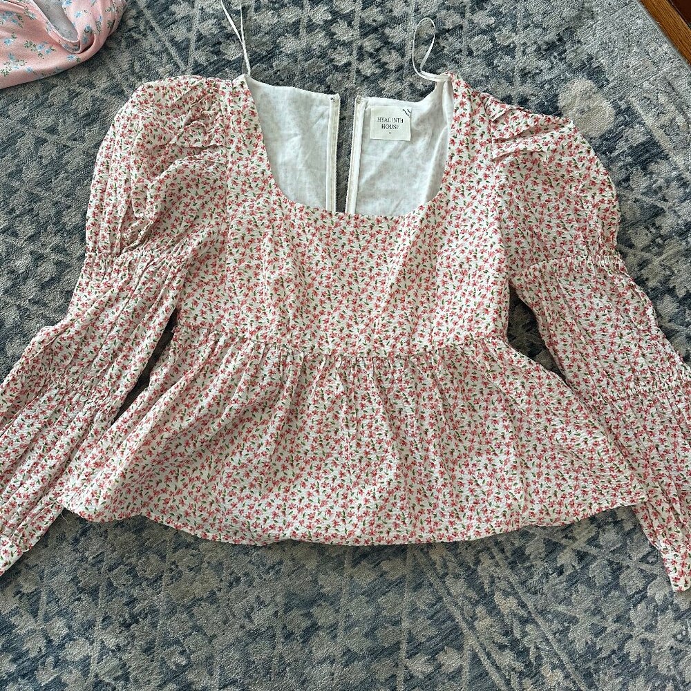Tuckernuck Hyacinth House Floral Blouse